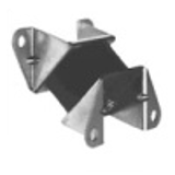 Combi Mounts Z with Compression Mounts - SCHWINGMETALL Angled Mounts