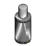 DADCO 90.10R.05000. - Gasdruckfeder mit Aufschlagdämpfung 50kN/5 Tonnen
