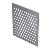DIN 24041 Qv - Perforated plates, form Qv