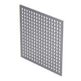 DIN 24041 Rg - Perforated plates, form Rg