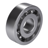 DIN 628-1 - Angular contact radial ball bearings, single row