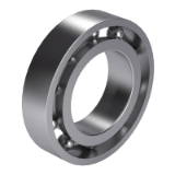 DIN 628-6 - Rolling bearings, angular contact radial ball bearings, single row, conctact angle 15° and 25°