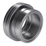 DIN 5429-1 NKXR - Needle-Axial cylinder roller bearings without protective cap (simplified model)