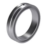 DIN 617 NA - Needle roller bearings with cage - Dimensions series 48, 49 and 69 - Unsealed bearings with inner ring (simplified model)