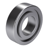 DIN 5412-1 NUP - Cylindrical roller bearings, single row, with cage, type NUP (simplified model)