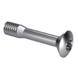 DIN 6929 LQE - Screws with coarse thread and reduced shank for captive applications, form LQE