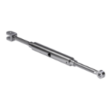 DIN 82004-2 D - Turnbuckles with double lug and stud eye head fittings, form D