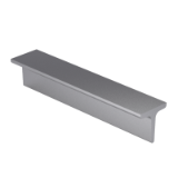 DIN 1024 T - Hot-rolled T-bars with round edges, form T