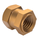 DIN 16903-2 G - Closed insert nuts with disk for plastics mouldings, form G