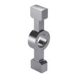 DIN 2249-3 FA - "NOT GO" gauging members, segmental zylindrical plug members for holes over 120 mm up to 200 mm nominal diameter , form FA