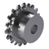 DIN 8192 B - Chain wheels for roller chains as specified in DIN ISO 606, form B