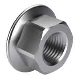 EN 14218 - Hexagon nuts with flange - Metric fine pitch thread