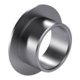 EN 4537-2 D - Bushes, flanged in corrosion-resisting steel with self-lubricating liner, elevated load, form D