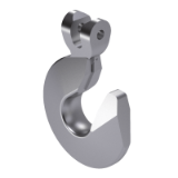EN 1677-2 C - Components for slings - Safety - Part 2; Forged steel lifting hooks with latch, Grade 8, form C