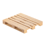 EN 13698-2 skid pallet - Pallet production specification - Teil 2; Construction specification for 1000 mm x 1200 mm flat wooden pallets