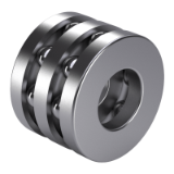 GB/T 301-1995 - Rolling bearings - Thrust ball bearings - Boundary dimensions