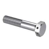 GB/T 32.3-1988 - Hexagon bolts with wire holes on head - Fine pitch thread - Product grade A and B