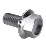 GB/T 5789-1986 A - Hexagon flange bolts - Heavy series - Product grade B, Type A