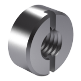 GB/T 817-1988 A - Slotted round nuts, Type A
