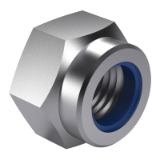 GB/T 889.2-2000 - Prevailing torque type hexagon nuts (with non-metallic insert), style 1, with fine pitch thread