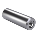 GB/T 118-2000 A - Taper pins with internal thread, Type A (grinding): the surface roughness of cone Ra=0.8 µm