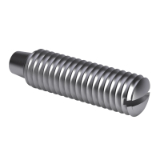 GB/T 72-1988 - Slotted setscrews with cone point