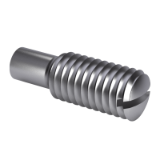 GB/T 829-1988 - Slotted setscrews with dog point