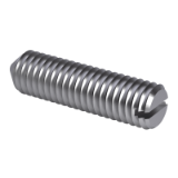 GB/T 71-2018 - Slotted set screws with cone point