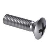 GB/T 820-2000 H - Countersunk raised head screws (common head style) with cross recess, type H