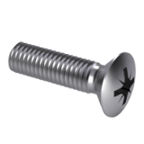GB/T 820-2000 Z - Countersunk raised head screws (common head style) with cross recess, type Z