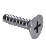 GB/T 846-1985 F-H - Cross recessed countersunk head tapping screws, type F-H