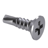 GB/T 15856.2-2002 H - Cross recessed countersunk head drilling screws with tapping screw thread, type H
