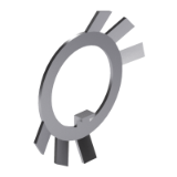 GB/T 858-1988 - Tab washers for round nut
