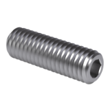 IS 6094-1 - Hexagon socket set screws with flat point