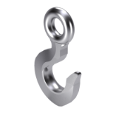 IS 2759 - Higher tensile steel point hooks for use with wire rope thimbles