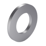 IS 2016 B - Punched washers, type B, for round and cheese head screws
