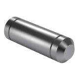 ISO 8132 AA8 - Hydraulic fluid power - Single rod cylinders, 16 MPa (160 bar) medium and 25 MPa (250bar) series - Mounting dimensions for accessories, form AA8 - Pin for clevis or rod eye (splint pin or snap ring design)