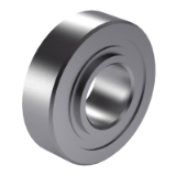 ISO 1002 Table 11 - Single row radial deep groove ball bearing with seal or deck washer