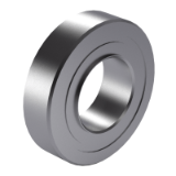 ISO 1002 Table 14 - Single row radial deep groove ball bearing, for torsion tubes, extra, light with seal or deck washer