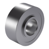 ISO 1002 Table 6 - Single row barrel roller bearing, seal or deck washer, diameter row 3