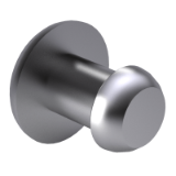 ISO 15976 - Closed end blind rivets with break pull mandrel and protruding head St/St