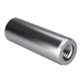 ISO 8736 A - Taper pins with inner thread, no hardened, form A