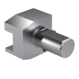 ISO 10889-3 B2 - Tool holders with cylindrical shank - Part 3: Type B with square cross seat, form B2 left, short