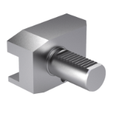 ISO 10889-3 B6 - Tool holders with cylindrical shank - Part 3: Type B with square cross seat, form B6 left, long