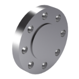 JB/T 86.2 - Steel pipe blank flanges with male and female face