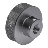 JB/T 8004.5 - The parts and units of jigs and fixtures - Knurled nut with hole
