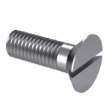 JIS B 1179 - Slotted flat head bolts, higher class, coarse, round point