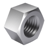 JIS B 1181 - Hexagon nuts, style 1 washer-face form - coarse