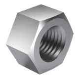 JIS B 1181 - Hexagon nuts, style 1 washer-face form - fine