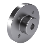 JIS B 1451 - Rigid flanged shaft couplings, Only a flange with a convex